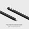 UPPERCASE Designs NimbleSleeve - Premium Apple Pencil 2 Silicone Case for iPad Apple Pencil 2nd Generation Only (Black.