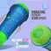 Novelty Place Echo Mic for Kids and Toddlers - Battery-Free Magic Microphone Voice Amplifying Retro Toy for Singing, SpeechCommunication Therapy - 10" (BlueGreen.
