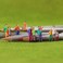 Evemodel P100W 100pcs 1:87 Painted Figures HO Scale Standing People Assorted Poses Model Trains.