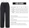 Noverlife Professional Pet Grooming Pants, M Size, Lightweight Unisex Grooming Black Pants, Anti-Static Pet Beautician Trousers, Dog Cat Groomer Cosmetologist Uniforms for Pet Shop.