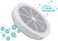 Frida Baby Replacement Filter for 3-in-1 Air Purifier with Activated Carbon Filter to Remove Odors, Air PollutionMore.