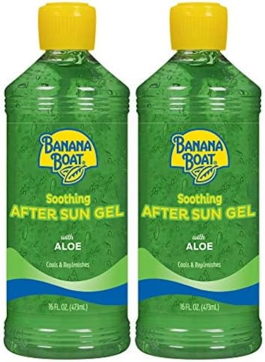 Banana Boat Soothing After Sun Gel with Aloe Vera, 16oz. - Twin Pack.