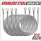 ColourTree Hardware Kit Set for Rectangle/Square Sun Shade Sails Canopy, Easy-Tensioning, 316 Military-Grade Stainless Steel(10 Inch Hardware KitCables.