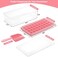 CZWL&amp;HG Food-grade Silicone Ice Cube Tray with Lid and Storage Bin for Freezer, Easy-Release 36 Small Nugget Ice Tray with Spill-Resistant CoverBucket, Flexible Ice Cube Molds with Ice Container, Scoo