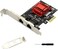GINTOOYUN Dual Port Gigabit Ethernet Converged PCI-E x1 Card,2X RJ45 Gigabit Network Interface Controller Adapter,with 82575EB Chipset for Desktops,Work Stations,Servers, with Low Profile Bracket.