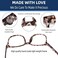 WINTOO Blue Light Blocking Glasses, Computer Reading/Gaming/TV/Phones Glasses for Men Women,Anti Eyestrain UV Glare.