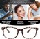 WINTOO Blue Light Blocking Glasses, Computer Reading/Gaming/TV/Phones Glasses for Men Women,Anti Eyestrain UV Glare.