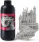 PHROZEN 3D Printer Water-Washable Rapid Resin, Model Gray 405nm LCD UV-Curing Photopolymer Resin for High Precision Printing, Low Odor, Non-Brittle, Easy to Print, Easy to Clean and Cure (1KG.