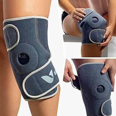 Medcosa HotCold Knee Gel PackCool Down or Turn Up The HeatIce Knee WrapIce Compression Knee WrapKnee Hot Cold Therapy WrapCold Pack for Knee Pain.
