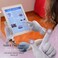 MIG4U Moisturizing Beauty Gloves Touchscreen Cotton Glove for SPA, Eczema, Dry Hands, Cosmetic Treatment, grey 1 pairs size s/m.