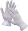 MIG4U Moisturizing Beauty Gloves Touchscreen Cotton Glove for SPA, Eczema, Dry Hands, Cosmetic Treatment, grey 1 pairs size s/m.