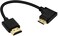 PNGKNYOCN 15CM Mini HDMI to HDMI Short Cable, 90 Degree Right Angle High Speed Mini HDMI Male to HDMI 2. 0 Male Adapter Support 4k@60HZ YOUCHENG, for Raspberry Pi, Tablet, Camera Etc (R.