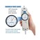 BAOSHISHAN 50lb Push Pull Force Gauge Force Tester Meter with Calibration Certificate and Carrying Case, for Tension and Compression Load Plug Force Destructive Tests School Teaching DL-50LB.
