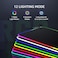 KTRIO RGB Large Gaming Mouse Pad with Stitched Edges, Superior Micro-Weave Cloth, Non-Slip Base, Water Resist Coating, 31. 5 x 11. 8 in, RGB Black.