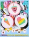 Pllieay 6 PCS Cross Stitch Beginner Projects for Kids 7-13, Starter Cross Kit Sewing Set for Backpack Charms, Needle Craft and Ornaments.
