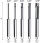 C&amp;Xanadu CXanadu 6 Pieces Corer and Pitter FruitVegetable Multi-Function Stainless Corer and Pitter Remover Set for Apple, Pear, Cherry, Jujube, Red Dates, Berry, Chili.