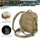 Piscifun Travel X Tackle Bag - Water-Resistant Storage Backpack for Fishing, Hiking, Cycling and Traveling - Multifunctional Outdoor Gear for Men and Women - Khaki.