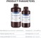 ANYCUBIC 3D Printer Resin, 405nm High Precision Fast Curing UV Photopolymer Resin for LCD 3D Printing, 1kg Clear.