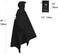 longsinger Rain Ponchos for Adults, Waterproof Rain Poncho with Adjustable Hood and Arms for Hiking, Hunting, Outdoor.