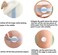HECHUAN Freestyle Sensor Covers for Libre 1/2, 55 Pack Waterproof Adhesive Patches,Transparent Tape Long Lasting-Without Hole-.