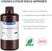 ANYCUBIC 3D Printer Resin, 405nm High Precision Fast Curing UV Photopolymer Resin for LCD 3D Printing, 1kg Black.