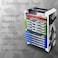 ADZ Gray Camo Game Storage Tower &ndash; Universal Video Game Organizer for PS4, PS5, Xbox, Switch and Blu-Ray &ndash; Holds 12 Disks &ndash; Ultimate Game Holder and Disc Storage Tower.