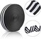 Chuangdi 50 Yards Black and White Striped Ribbon Striped Fabric Grosgrain Ribbon Craft Wrapping Striped Ribbons Roll for Christmas Wraps Embellishments Party Decoration (3/4 Inch.