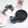 Chuangdi 50 Yards Black and White Striped Ribbon Striped Fabric Grosgrain Ribbon Craft Wrapping Striped Ribbons Roll for Christmas Wraps Embellishments Party Decoration (3/4 Inch.