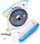 sainsmart eVacuum 3D Printer Filament Storage Bag Vacuum Sealed Bags Vacuum Compression Storage Bags, Prevent and Monitor Moisture - 10 Bags with 15 Desiccants, 15 Humidity Indicator Cards and 1 Hand