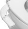 SAMODRA Ultra-Slim Bidet Attachment for Toilet - Dual Nozzle (FrontalRear WashHygienic Bidets for Existing Toilets - Adjustable Water Pressure Fresh Water Toilet Bidet - Easy to Install.
