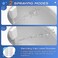 SAMODRA Ultra-Slim Bidet Attachment for Toilet - Dual Nozzle (FrontalRear WashHygienic Bidets for Existing Toilets - Adjustable Water Pressure Fresh Water Toilet Bidet - Easy to Install.