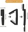 Maitys 2 Pieces Eyelash Comb Curlers Folding Eyelash Brush Eyebrow Comb Brushes Mascara Comb Applicator Lash Grooming Brush Tool Women Beauty Makeup Tool for Shaping Lash and Brow.