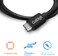 CalDigit Thunderbolt 4 Cable - 40Gbps 100W Power Delivery, Compatible with Thunderbolt 3USB Type C, MacBook Pro, iMac, iPhone 15 Max, Black (0. 8 Meter 2. 62 Feet, Thunderbolt 4 / USB 4 Cable.
