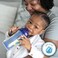 Dr. Brown's Milestones Insulated Sippy Cup with Straw and Handles - Blue - 10oz - 2-Pack - 12m.