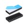 Awxlumv 2PCS 70mm Heatsink 70x25x10mm / 2. 8 x 1 x 0. 4inch Alumnum Heat Sink Radiator Coolerwith Thermal Conductive Adhesive Tape Cooling Fins for Cooler Chip VGA RAM Electronics CPU Gpu Led.