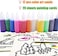Zddaoole 32 Pcs Kids' Sand Art Kits,12 Color Sand Art kit Art Sand Scenic Sand with 20 Sheets Sand Art Painting Cards Set,1. 25oz Bottles.