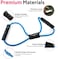 RENRANRING Figure 8 Fitness Resistance Bands with Handles - Exercise Tube Band Set of 3 for Arm and Shoulder Stretch, Rope 8 Word Elastic for Women and Men.