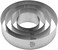 Doyzee Supplies Cake Ring Set, Cake Mold Set, Pastry Ring, Mousse Ring, Ring Mold for Baking-4/6/8/10 Inch.