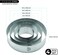 Doyzee Supplies Cake Ring Set, Cake Mold Set, Pastry Ring, Mousse Ring, Ring Mold for Baking-4/6/8/10 Inch.