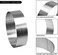 Doyzee Supplies Cake Ring Set, Cake Mold Set, Pastry Ring, Mousse Ring, Ring Mold for Baking-4/6/8/10 Inch.