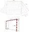 Pwshymi Soccer Net Football Net Sports Replacement Soccer Goal Post Net for Sports Match Training.