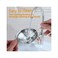 YLYL 6 Pcs Metal Stainless Steel Funnel, Large Small Funnel Set of 3, Food Grade Mini Funnels for Kitchen Use Filling Bottles Liquor Flask Tiny Spice Cooking Powder Water, 2 Pcs Cleaning Brushes.