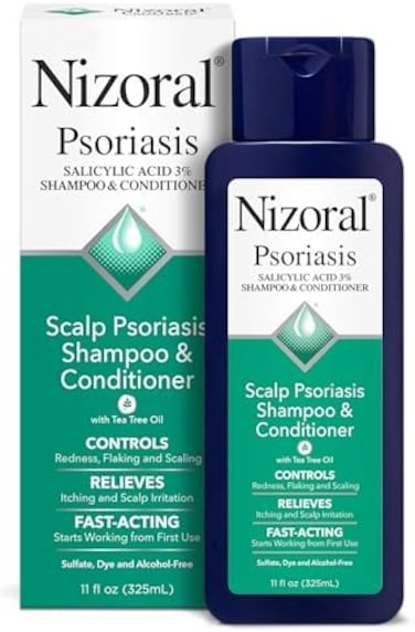 Nizoral Psoriasis ShampooConditioner - Effective Scalp Psoriasis Treatment, 11 Ounce.