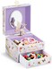 RR ROUND RICH DESIGN Kids Musical Jewelry Box for Girls with Drawer and Jewelry Set with Brave Unicorn - Beautiful Dream Tune Purple.
