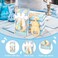 Qonmpcvu Ubrand 24 PCS Baby Bottle Opener Favors Baby Shower Party Favors Baby Boy Shower Gifts Decorations Souvenirs for Guest (Blue, 24.