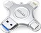 iDiskk 512GB MFI Certified Photo Storage for iPhone USB Flash Drive for USB-C iPad Android Samsung USB for iPhone 14/13/13 pro/12/12 pro/12 mini/11/11/Pro/XR/X, Photo Stick for Computer,MacBook.