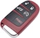 Horande Replacement Key Fob Cover Case fit for 2016 2017 2018 2019 2020 Dodge Charger Challenger Jeep Grand Cherokee Compass Cherokee Renegade Patriot Grand Comander Keyless Entry Remote Key Fob Shell
