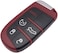 Horande Replacement Key Fob Cover Case fit for 2016 2017 2018 2019 2020 Dodge Charger Challenger Jeep Grand Cherokee Compass Cherokee Renegade Patriot Grand Comander Keyless Entry Remote Key Fob Shell