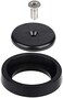 KWODE Pre-rinse Spray Valve Repair Kit for All Commercial Sink Sprayer Spray Face Bumper and Screw Repair Part Black.