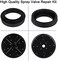 KWODE Pre-rinse Spray Valve Repair Kit for All Commercial Sink Sprayer Spray Face Bumper and Screw Repair Part Black.